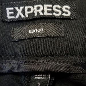 Express Editor Cropped Pants